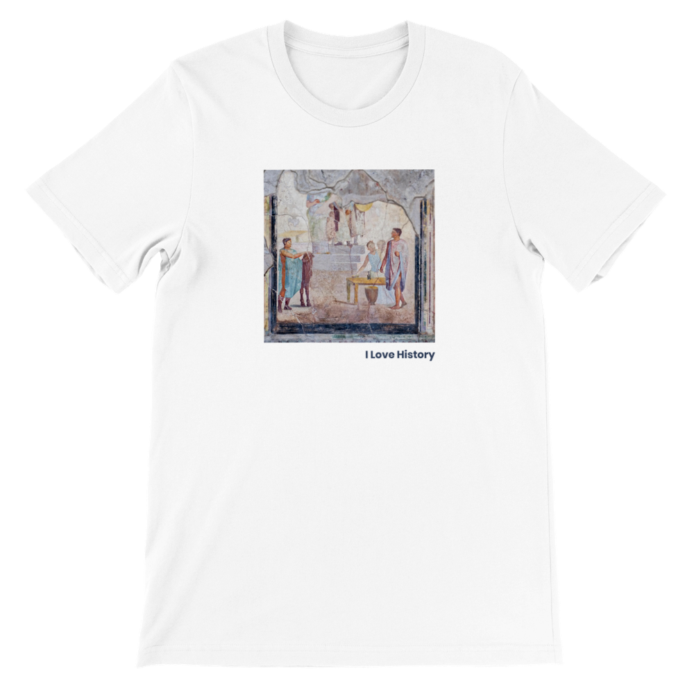 T-shirt ancient Roman Mural