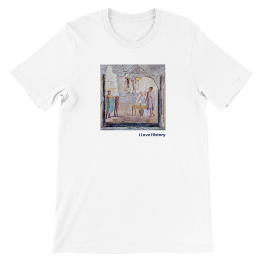 T-shirt ancient Roman Mural