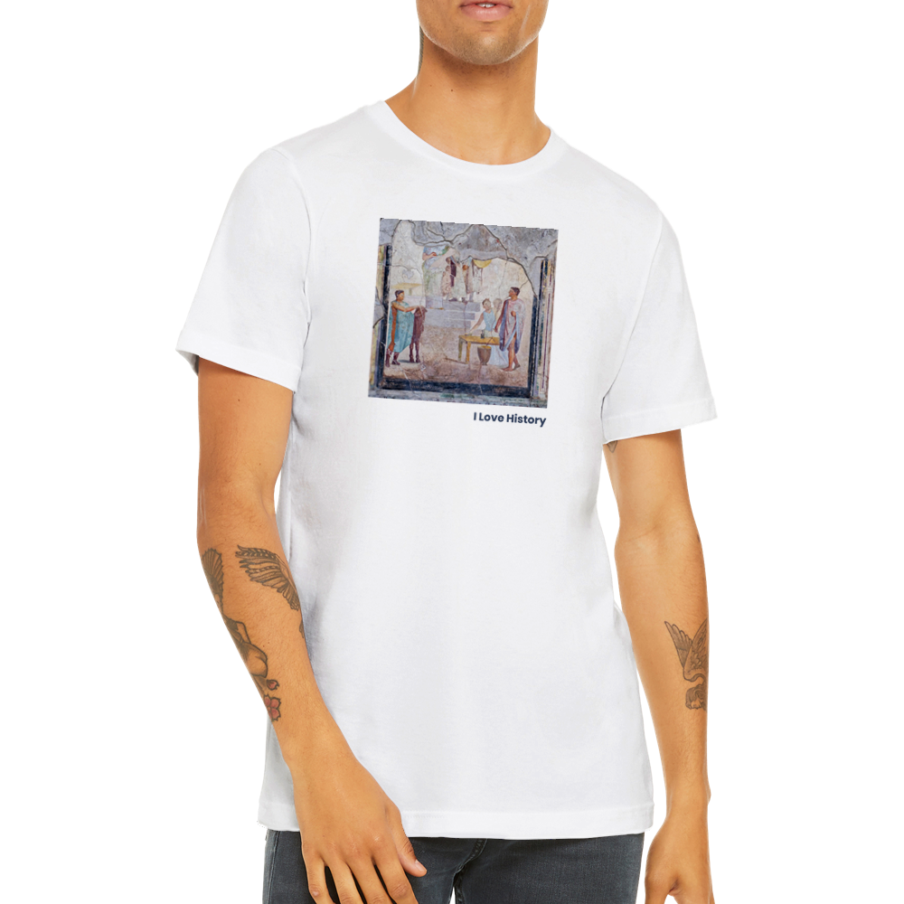 T-shirt ancient Roman Mural