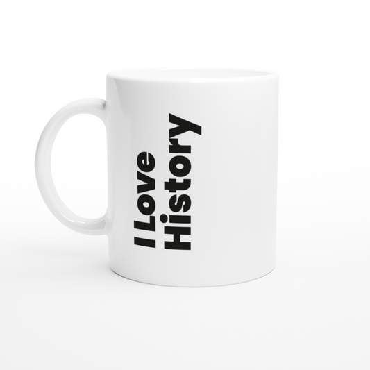 I Love History Mug